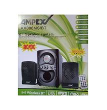 Ampex 006A - 2.1 Subsystem Channel Woofer 10000W PMPO Bluetooth/USB/SD/FM